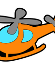 Helicopter Acrylic Blank