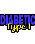 Diabetic Type 1 Alert Acrylic Blank