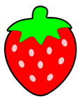 Strawberry Acrylic Blank