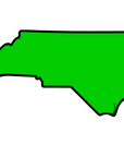 North Carolina State Acrylic Blank
