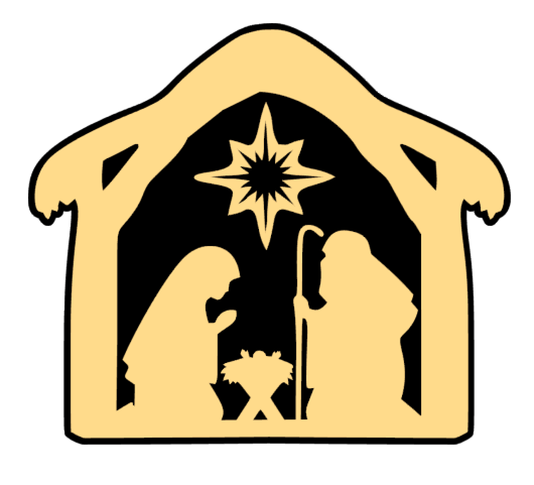 Nativity Scene Acrylic Blank