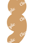 Semicolon Acrylic Blank for Vinyl Glitter Key chain Crafts