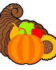 Cornucopia Acrylic Blank