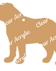 Mastiff Dog Acrylic Blank