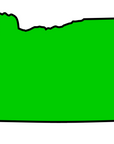 Oregon State Acrylic Blank