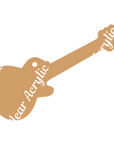 Electric Guitar Acrylic Blank
