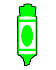 Dry Erase Marker Acrylic Blank
