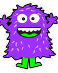 Cute Monster Acrylic Blank