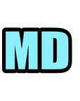 MD Badge Reel Blank
