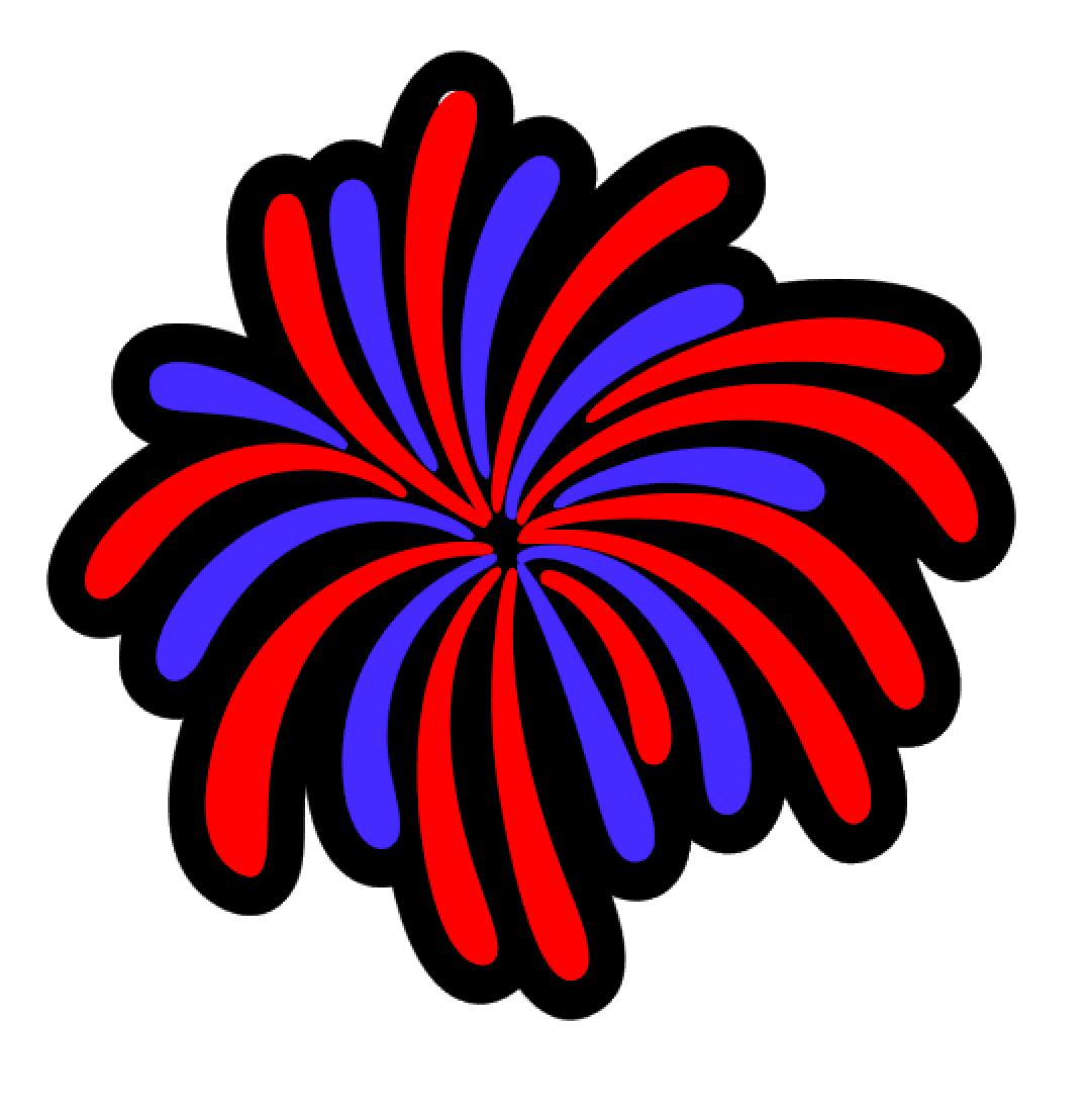 Fireworks Acrylic Blank