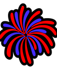 Fireworks Acrylic Blank