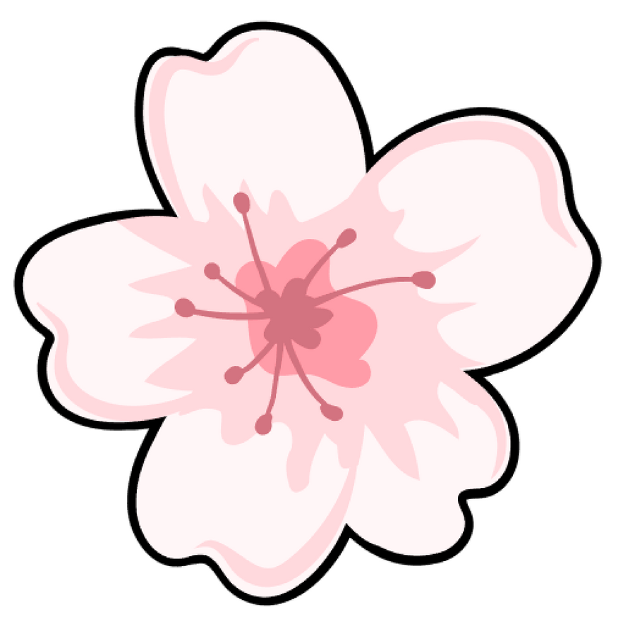 Cherry Blossom Acrylic Blank