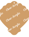 Seashell Clam Shell Acrylic Blank