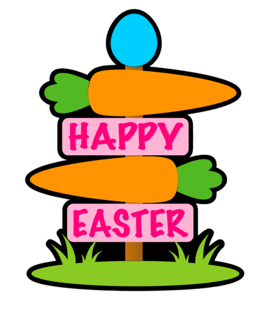 Easter Sign Acrylic Blank