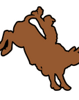 Bull Rider Acrylic Blank