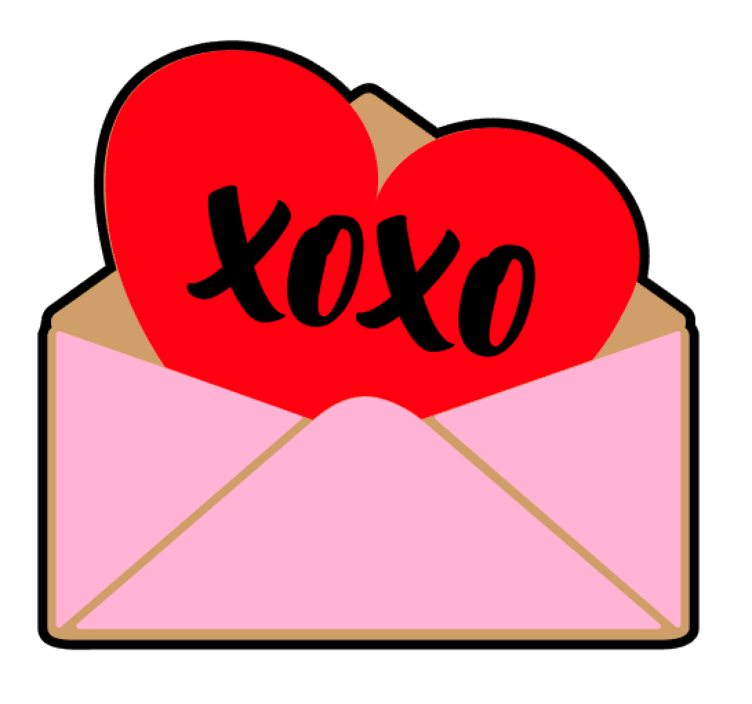 Valentine Card Acrylic Blank