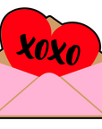 Valentine Card Acrylic Blank