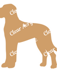 Great Dane Uncropped Ears Acrylic Blank