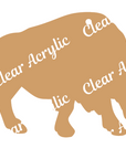 Buffalo Bison Acrylic Blank for Crafts
