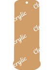 Shotgun Shell Acrylic Blank for Key Chain Crafting