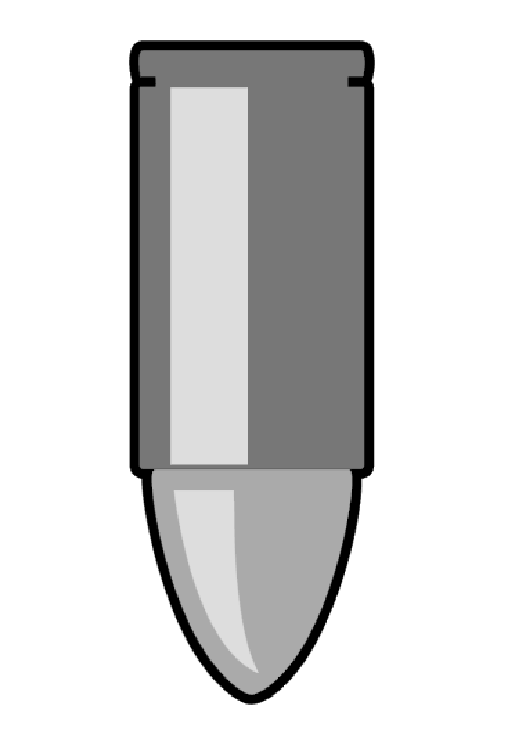 Bullet Acrylic Blank