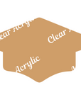 Graduation Cap (No Tassel) Acrylic Blank