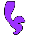 Mermaid Tail Curved Acrylic Blank