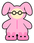 Bunny Pajamas Acrylic Blank