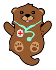 Otter Doctor Acrylic Blank