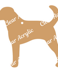 Foxhound Dog Acrylic Blanks for Crafts