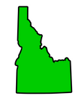 Idaho State Acrylic Blank