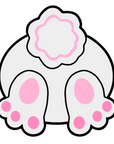 Easter Bunny Butt Acrylic Blank