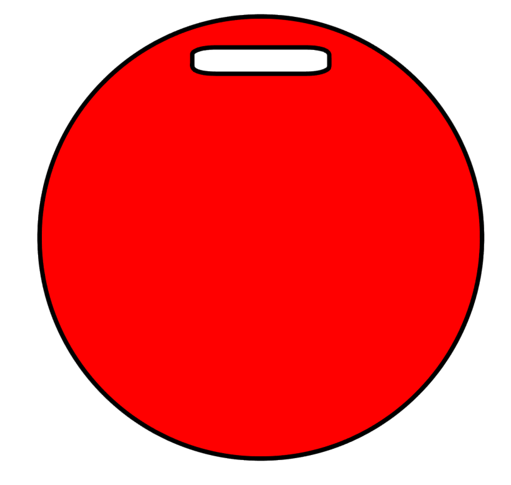 Blank luggage tags for vinyl sales