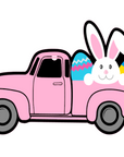 Easter Truck Side Acrylic Blank