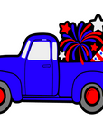 Fireworks Truck Side Acrylic Blank