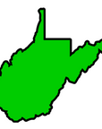 West Virginia State Acrylic Blank
