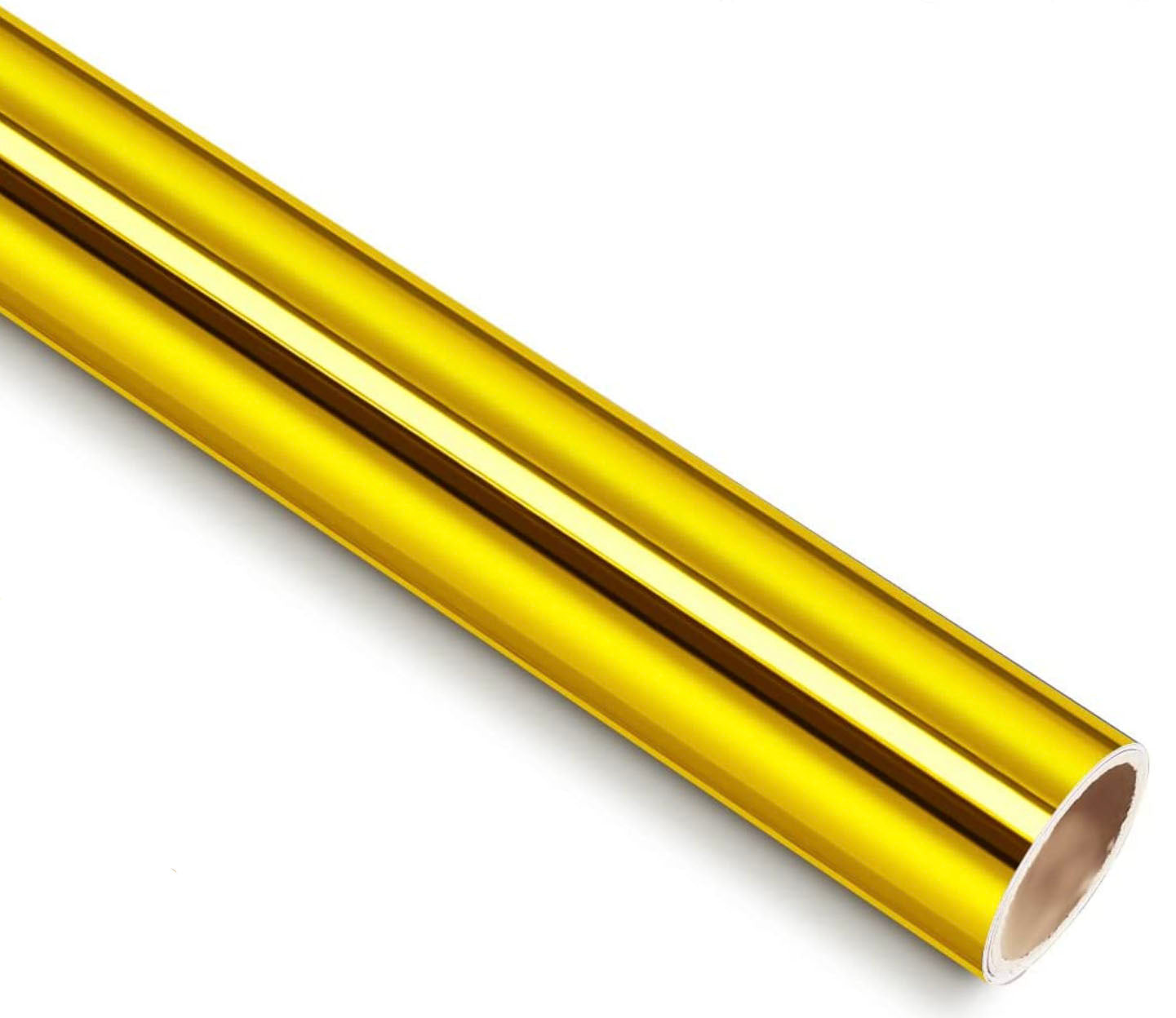  24 x 50 ft Roll of Gold(Chrome Mirror) Repositionable