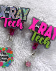 X Ray Tech Badge Reel Blank