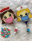 Nurse Face Acrylic Blank