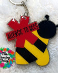 Bee Allergy Acrylic Blank