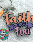 Faith Over Fear Acrylic Blank