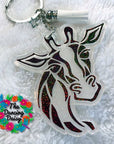 Giraffe Face Acrylic Blank
