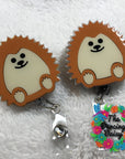 Hedgehog Face Acrylic Blank