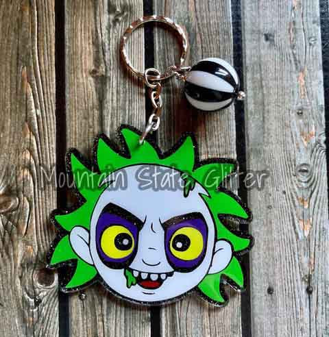 Beetlejuice Acrylic Blank