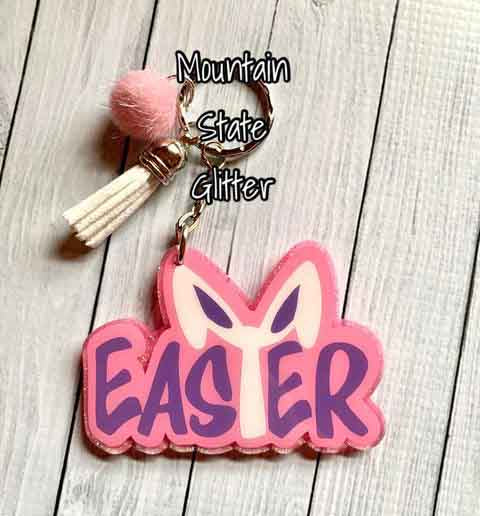 EASTER Bunny Ears Acrylic Blank