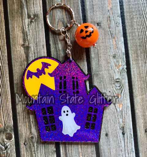 Haunted House Acrylic Blank