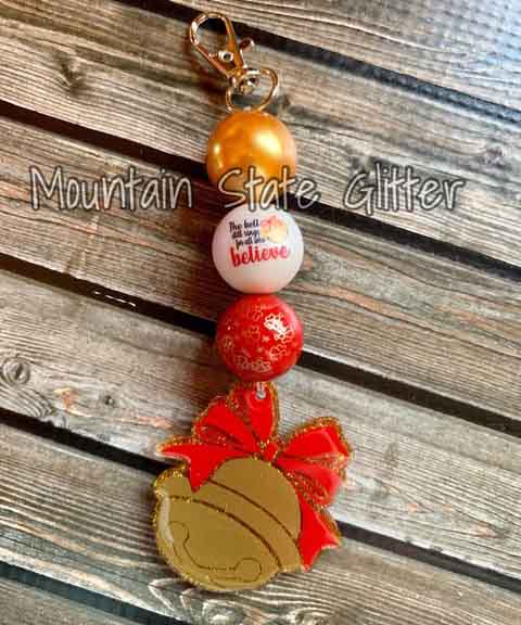 Jingle Bell Acrylic Blank