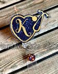 Nurse Heart Monogram Acrylic Blank