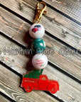 Christmas Tree Truck Acrylic Blank