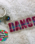 DANCE Word Acrylic Blank